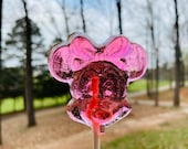 Girl Mouse Lollipops 12, Kids Party,Mouse Party, Party Favor, Gift, Shower Favor