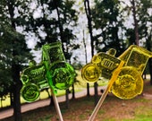 12 Tractor Party Lollipops