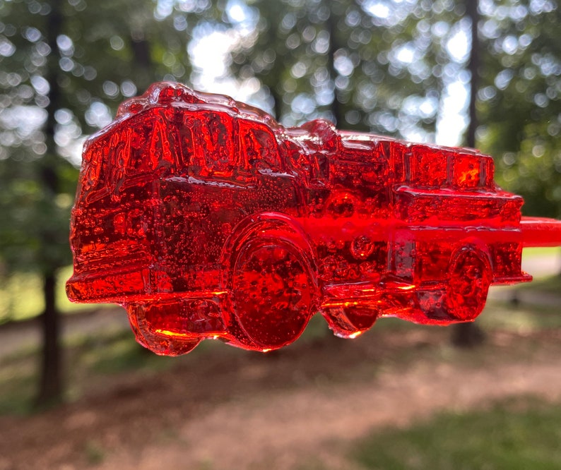 Firetruck Lollipops 12 - Etsy