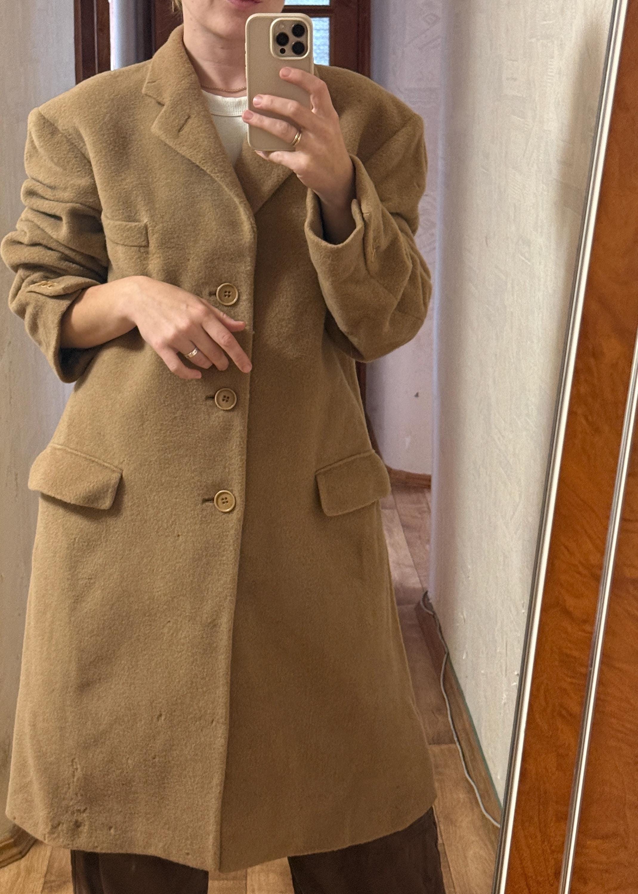 Vintage Ysl Wool Coat - Etsy