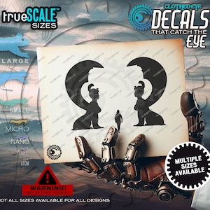 Atreyu Sphinx Gate Vinyl Decal - Neverending Story Easter Egg Sticker