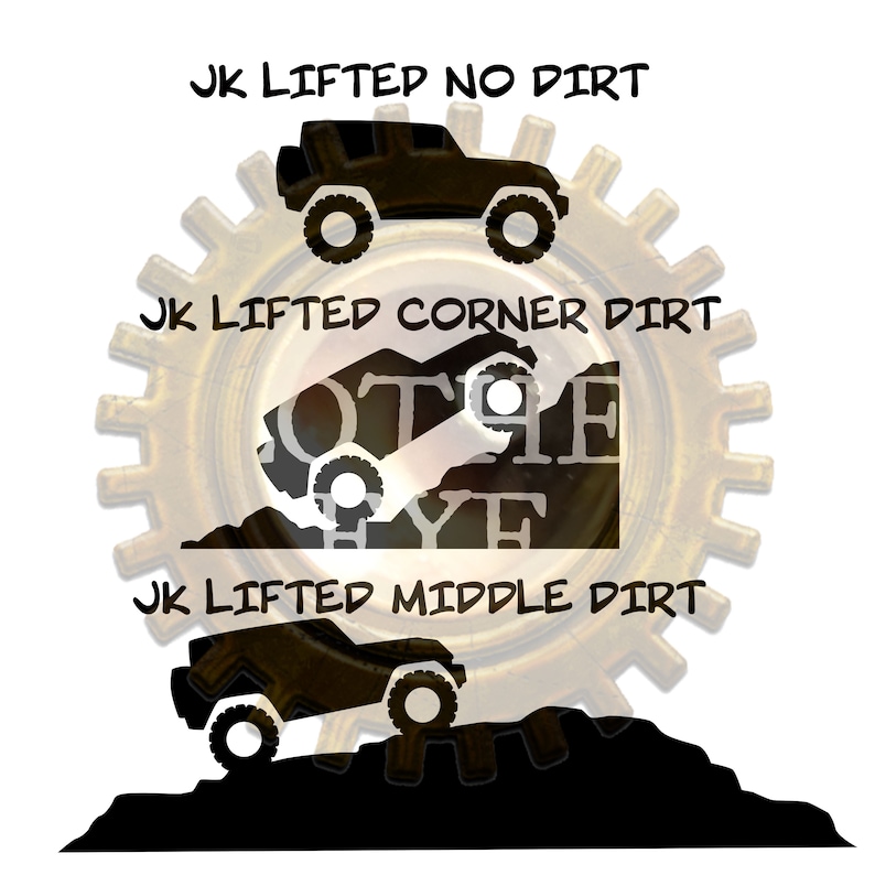 Lifted Easter Egg Replacement Decal for Jeep Window Vinyl Car Etsy
