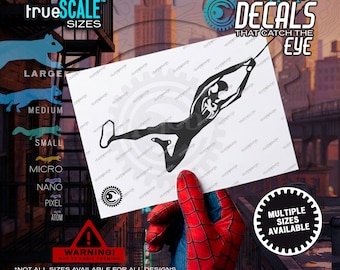 Spider Hero Vinyl Decal - Windshield Easter Egg Chaser Sticker