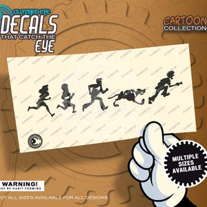 Mystery Solving Great Dane and Gang Vinyl Easter Egg Micro Decal Windshield Car Chaser Sticker Cartoon Dog TrueSCALE eggXACT