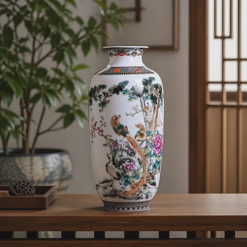 景徳鎮の花瓶 - Etsy 日本