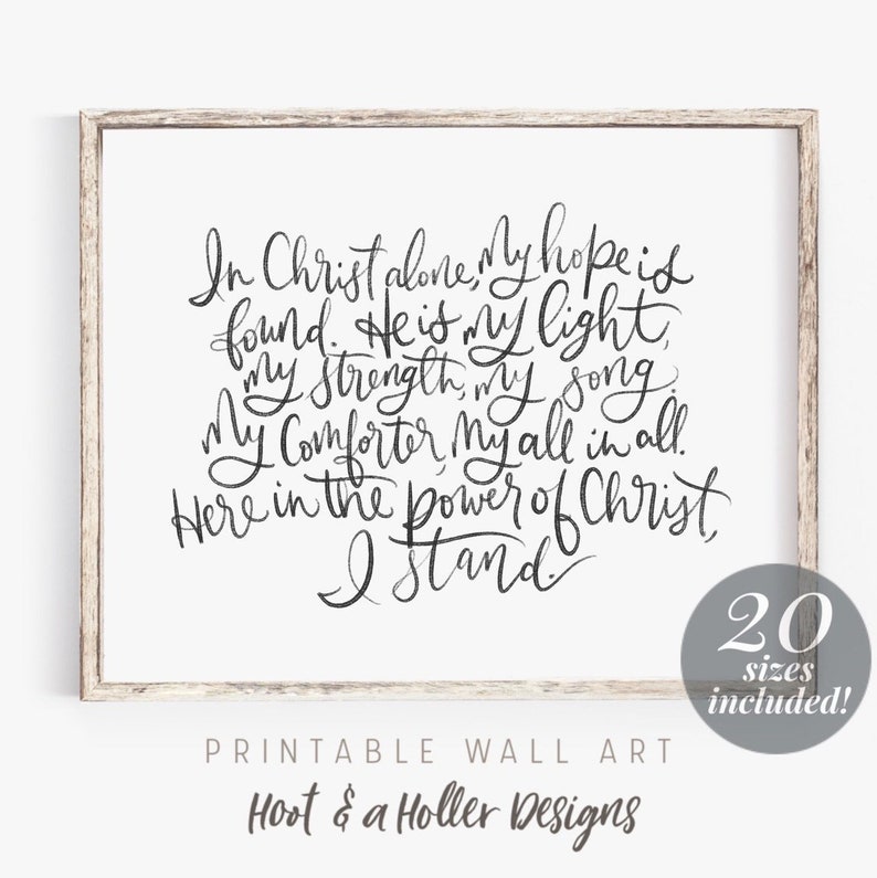 in christ alone by hillsong in christ alone by hillsong