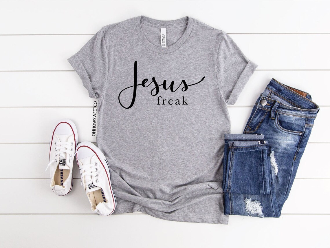 Jesus Freak SVG - Christian SVG for Baby Toddler Family - Religious Clipart - Christ Cut File ...