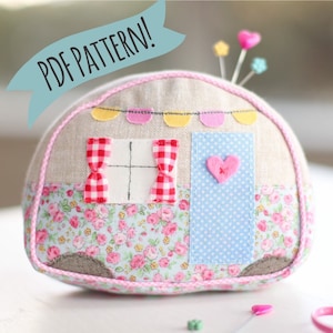 Caravan Pincushion PDF Sewing Pattern