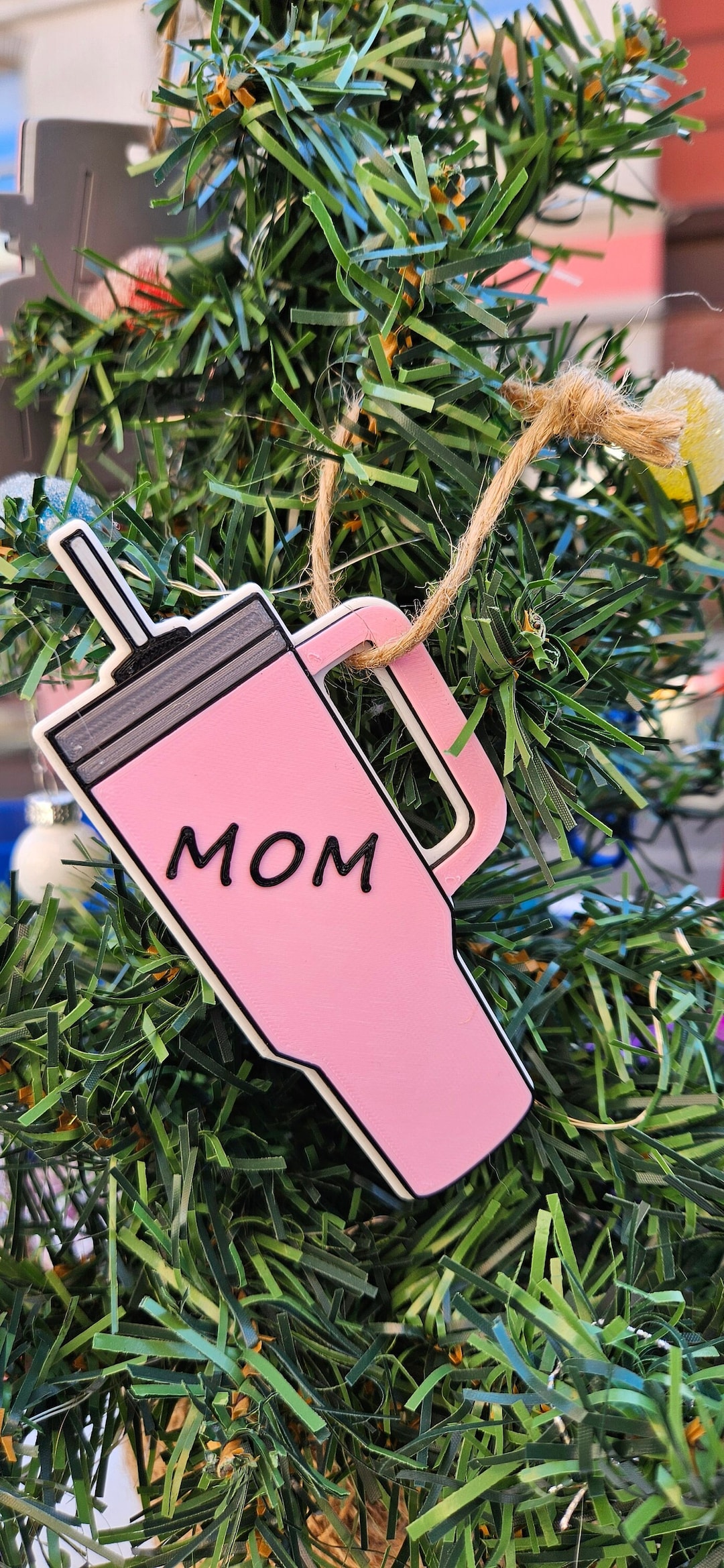 Personalized Cup Ornament Etsy