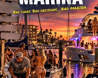Bad Marina Comedy Novel | Funny Fiction PDF Ebook by J. Tate | Instant Digital Download
