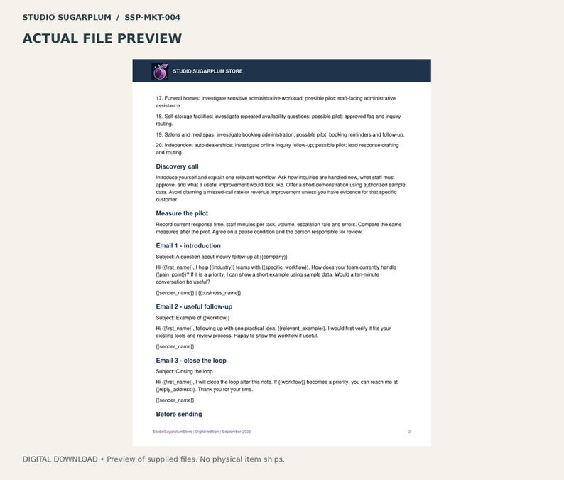 Strategie voor het werven van AI-diensten | Digitale download afbeelding 3