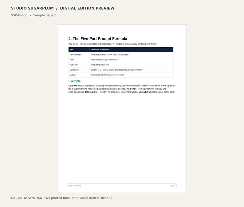 AI for Absolute Beginners | Digital Download image 3