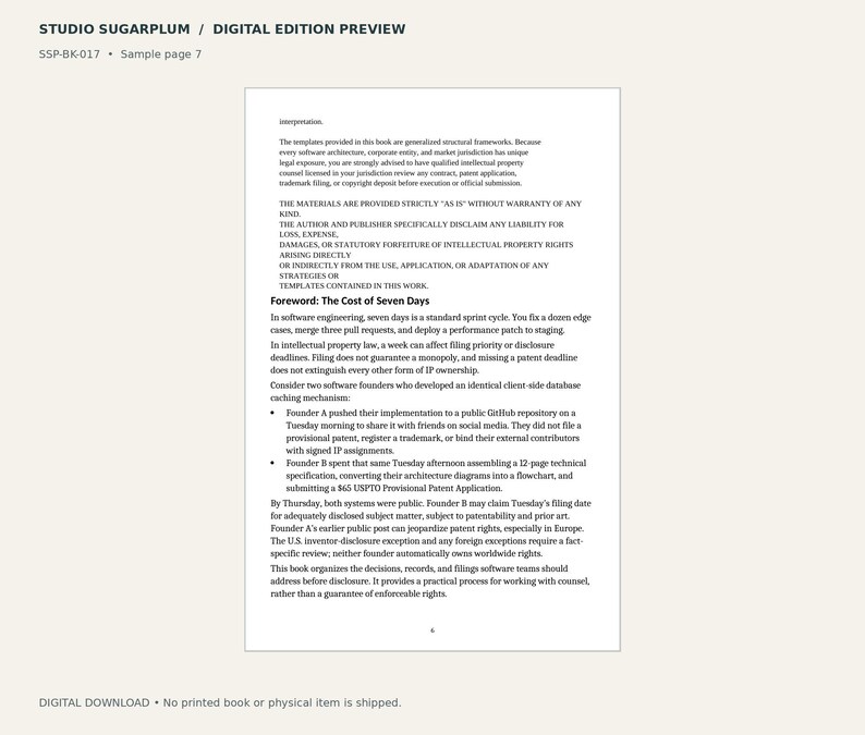 Filed First | PDF Ebook | IP Protection Guide image 3