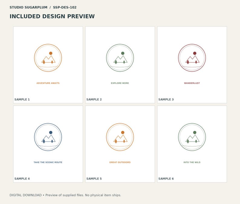 Travel Design Pack | Digital Download image 2