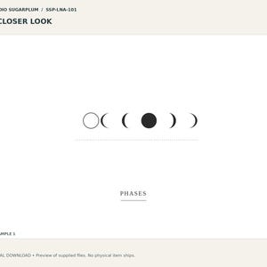 Estampe minimaliste n° 1 | Téléchargement numérique image 3