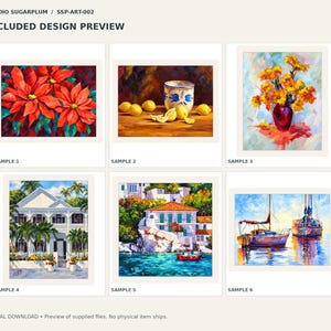 J. Tate Top 10 Half-Matte Painting Collection | Digital Download image 2