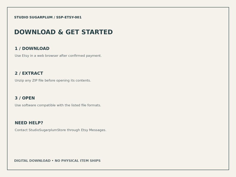 Panel sprzedawcy Etsy | Pobieranie cyfrowe zdjęcie 4