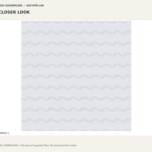 Vintage Heritage Mini Paper Pack 4 | 5 Patterns | JPG & SVG image 3