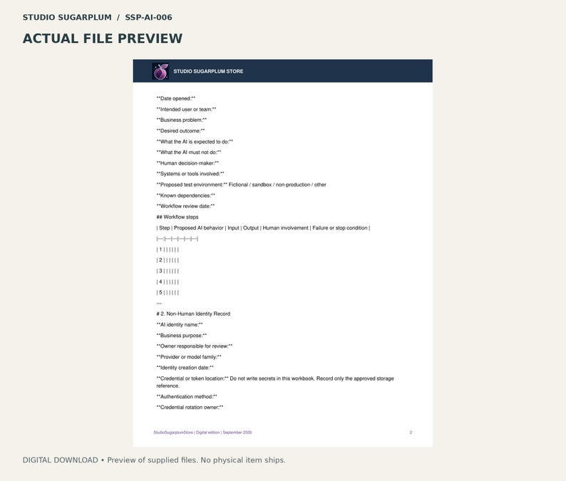 AI Workflow Readiness Kit | Digital Download image 3