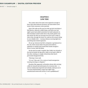 Bad Marina, roman comique | Roman drôle au format PDF par J. Tate | Téléchargement numérique instantané image 2