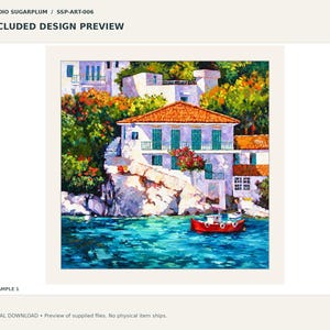 La casa griega de Jan sobre el agua / Descarga digital imagen 2