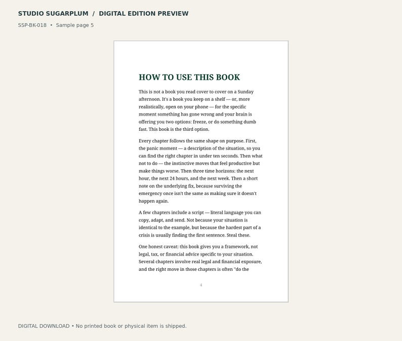 DON'T PANIC Handbook | PDF Ebook | 10-Volume Handbook image 3