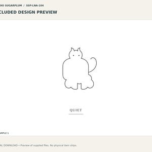Minimal Line Art Print No. 4 | Digital Download image 2