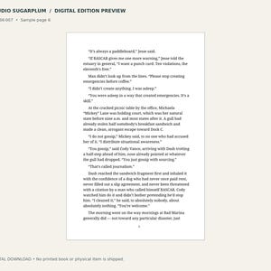 Bad Marina, roman comique | Roman drôle au format PDF par J. Tate | Téléchargement numérique instantané image 3