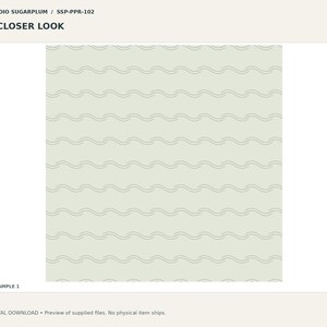 Vintage Heritage Mini Paper Pack 2 | 5 Patterns | JPG & SVG image 3