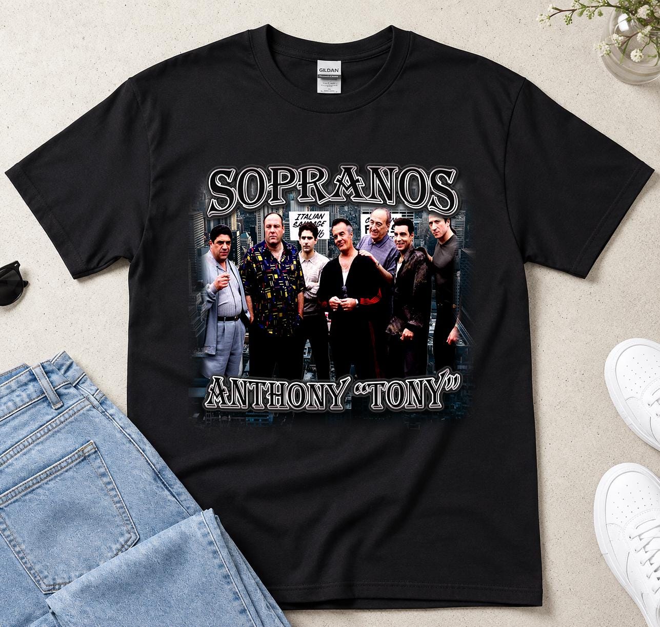 Christopher Moltisanti Shirt - Etsy