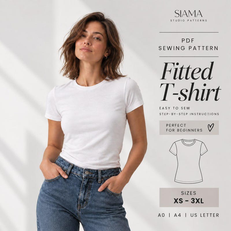 Sewing Tee Patterns - Etsy