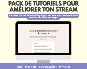 Streamer Enhancement Pack | Alerts, Commands, Automations & Interactions