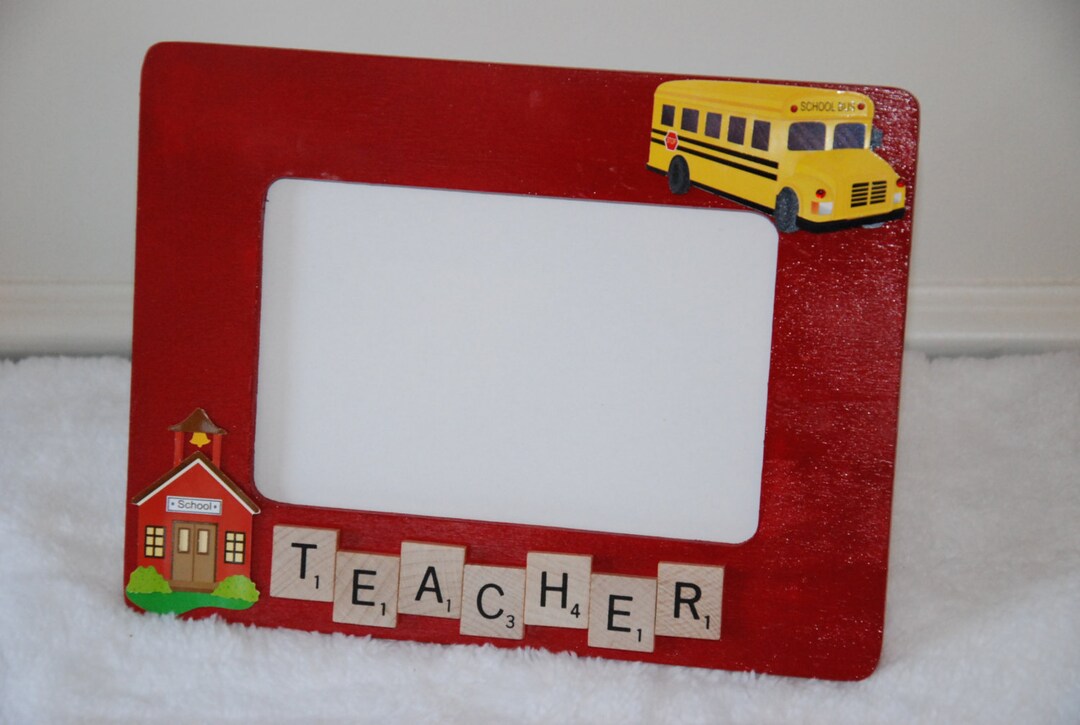 Teacher Picture Frame Teacher Frame Teacher Gift Photo Etsy