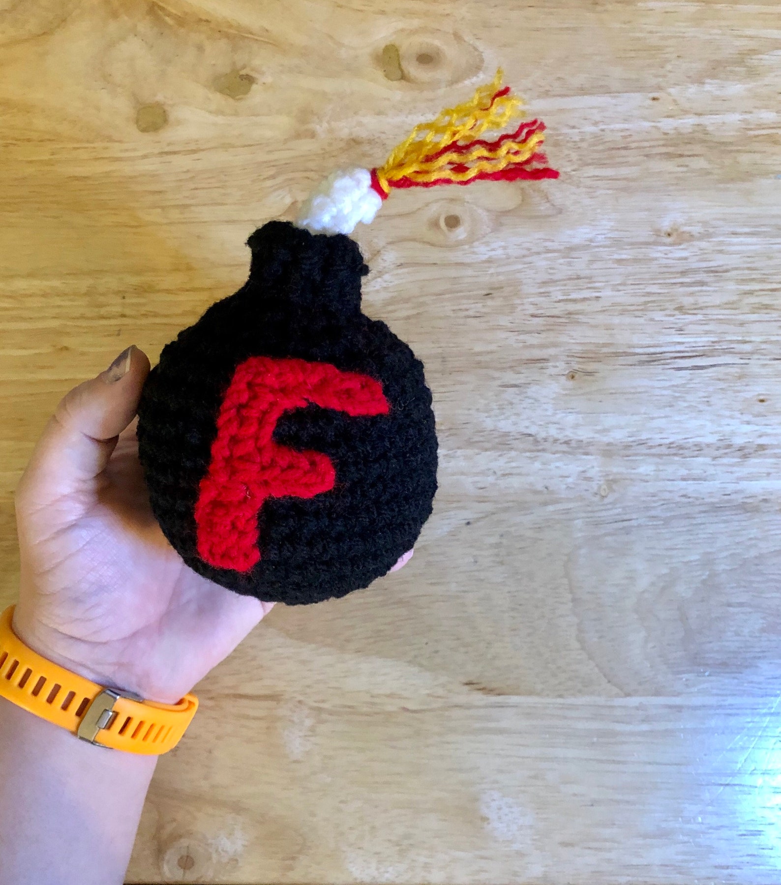 F bomb Desk Flair Crocheted F bomb Gag Gift Etsy f-bomb-desk-flair-crocheted-f-bomb-gag-gift-etsy