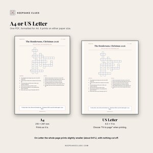 A4 and US Letter compared: the A4 PDF prints on US Letter with Fit to page, slightly smaller, nothing cut off