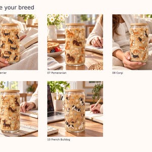 Dog breed design guide with breed names — part 2