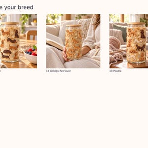 Dog breed design guide with breed names — part 3