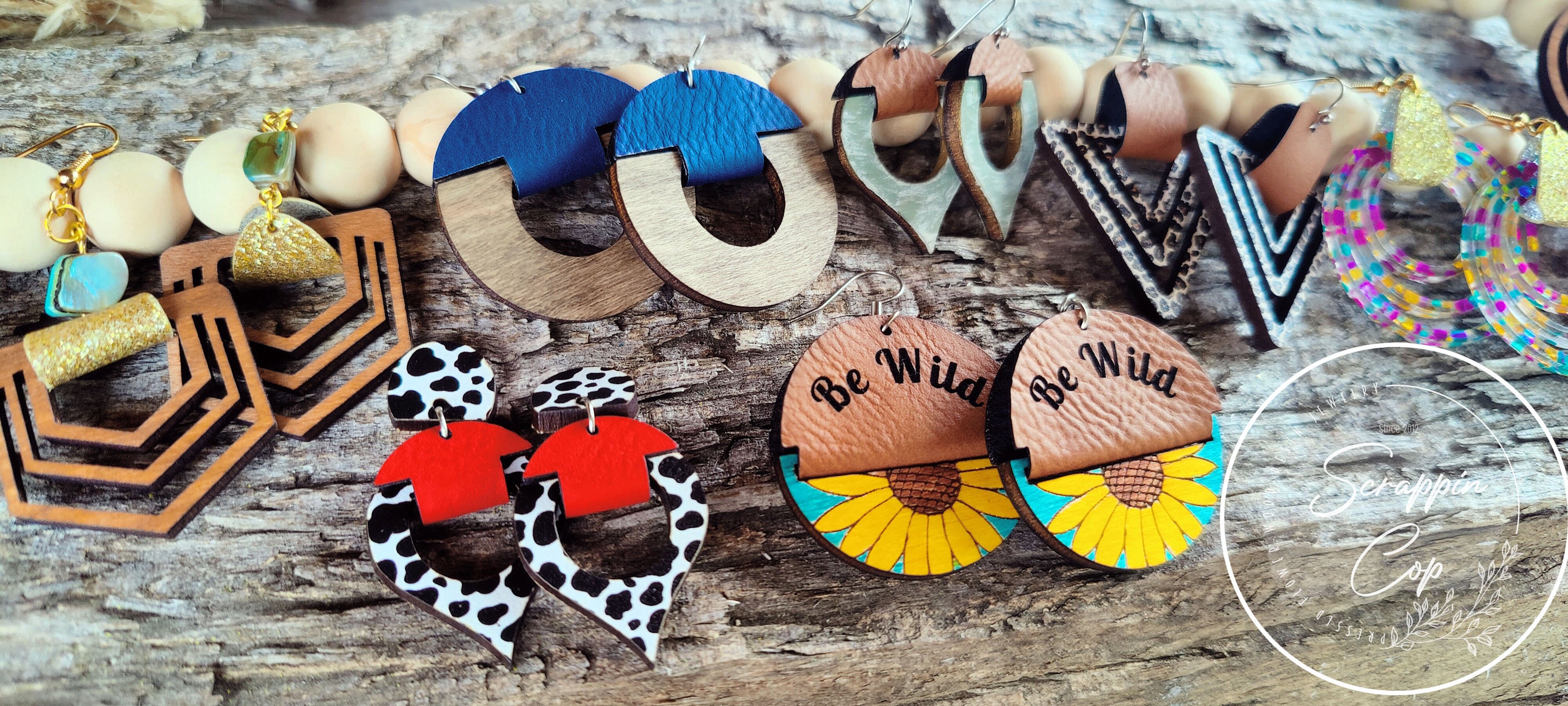 Bohemian Splendor Magnesite Earrings DIY Jewelry Making Mini Kit