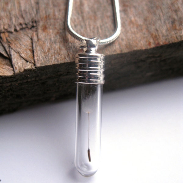 Glass Vial Jewelry Etsy