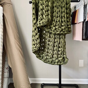 Mint green weighted blanket sale