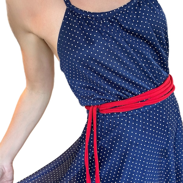 wrap around belt that ties