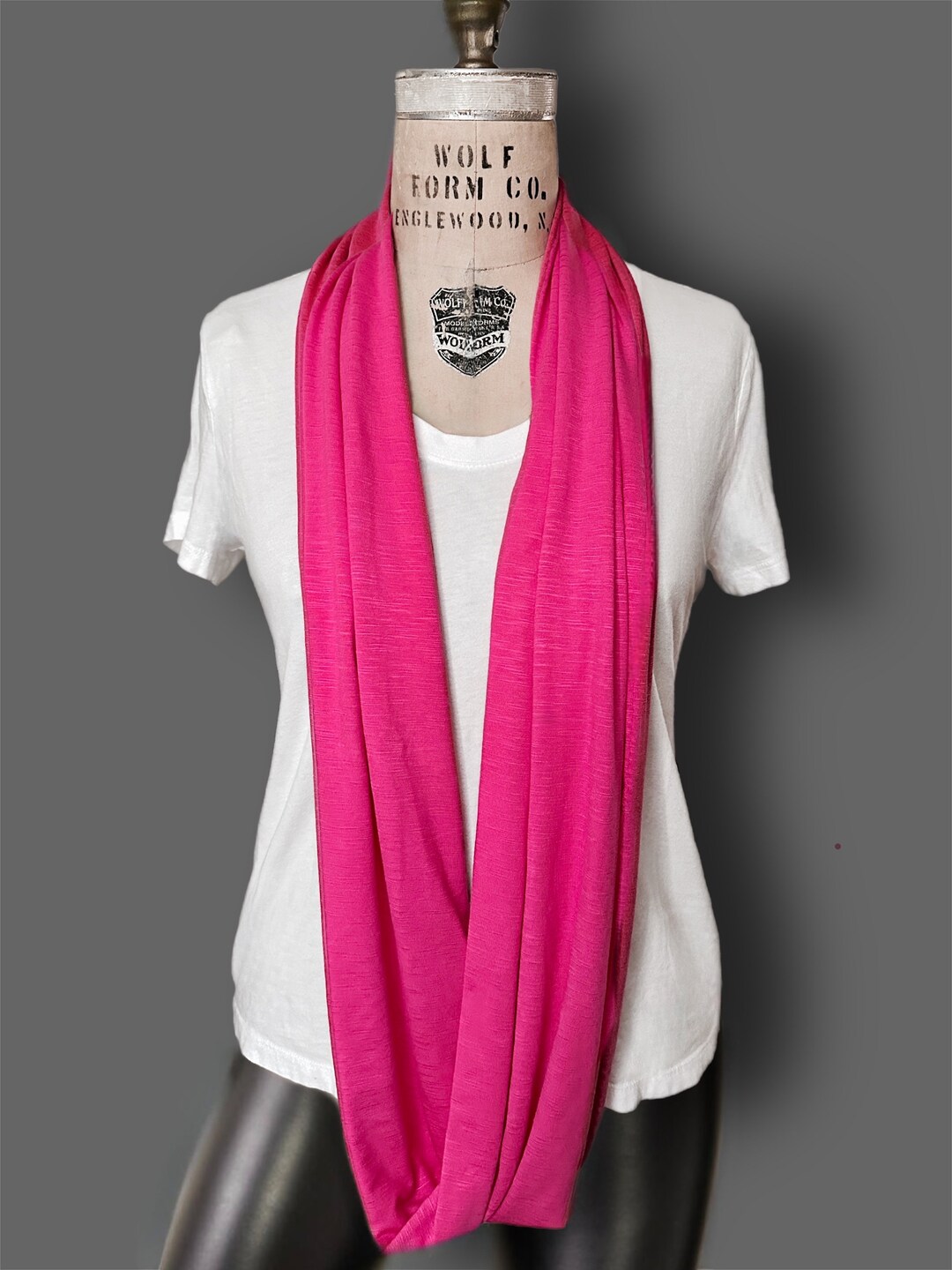 Neon Pink Scarf, Neon Green Scarf, Neon Yellow Scarf, Bright Pink ...