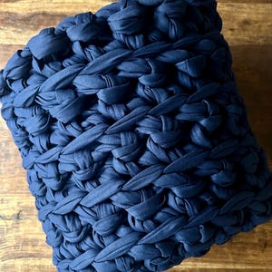 Organic cotton chunky knit weighted blanket, butter soft cotton weighted blanket, adult/kids calming blanket, sensory blanket, jersey knit