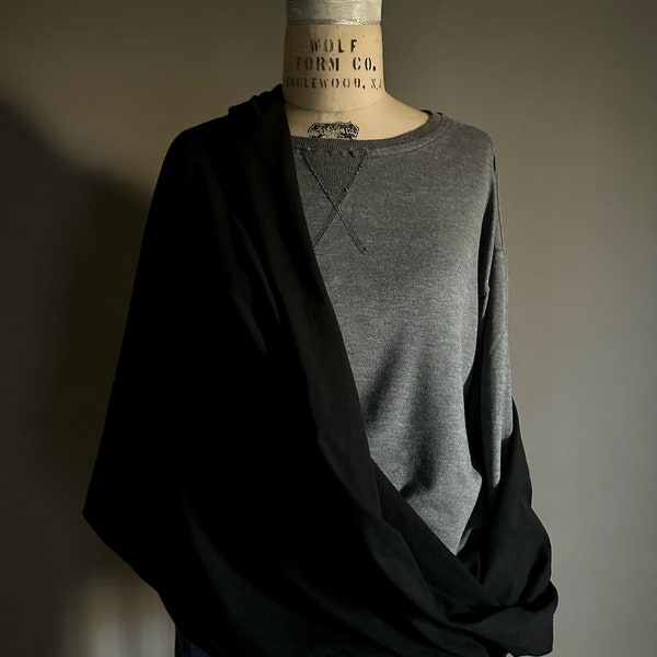 boohoo nursing shawl