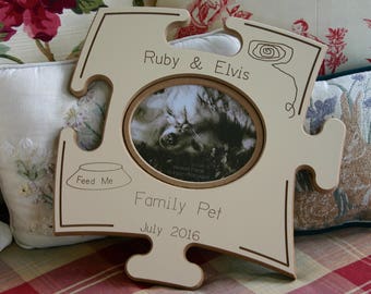 Family Pet Puzzle Board - Personalised