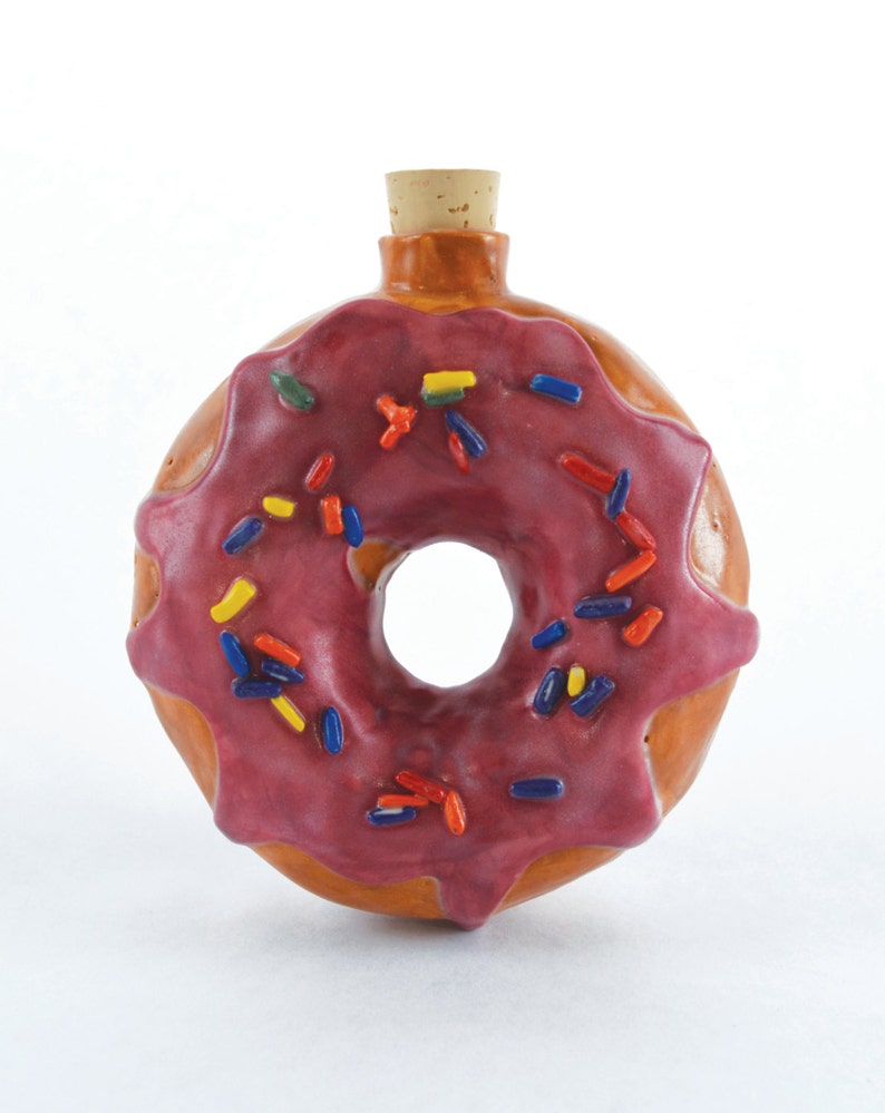 donut hip flask