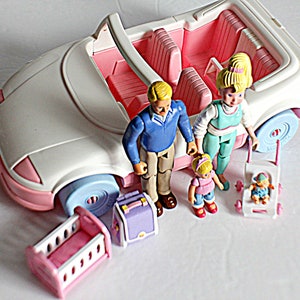 Playskool Car Loving Family People and Accessories Vintage Kids Pretend Play Toys