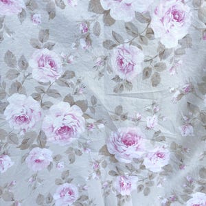 Ashwell Cottage Simply Shabby Chic Flawed Flat Sheet / Crafting Fabric / Rachel Ashwell