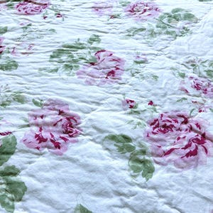 Trapunta e federa Vintage Simply Shabby Chic di Rachel Ashwell / Copriletto Cabbage Roses Cottage