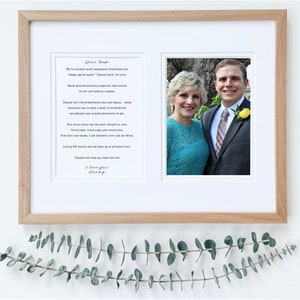 Mother of the Groom Gift From Wedding, Gift from Son to Mom on Wedding Day, Mother Son Dance Wedding, Gift for Mother of Groom, Song Lyrics